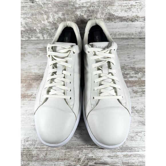 Men's Cole Haan Reagan Grand Oxford Leather Sneakers White Sz 8.5M - Picture 4 of 10